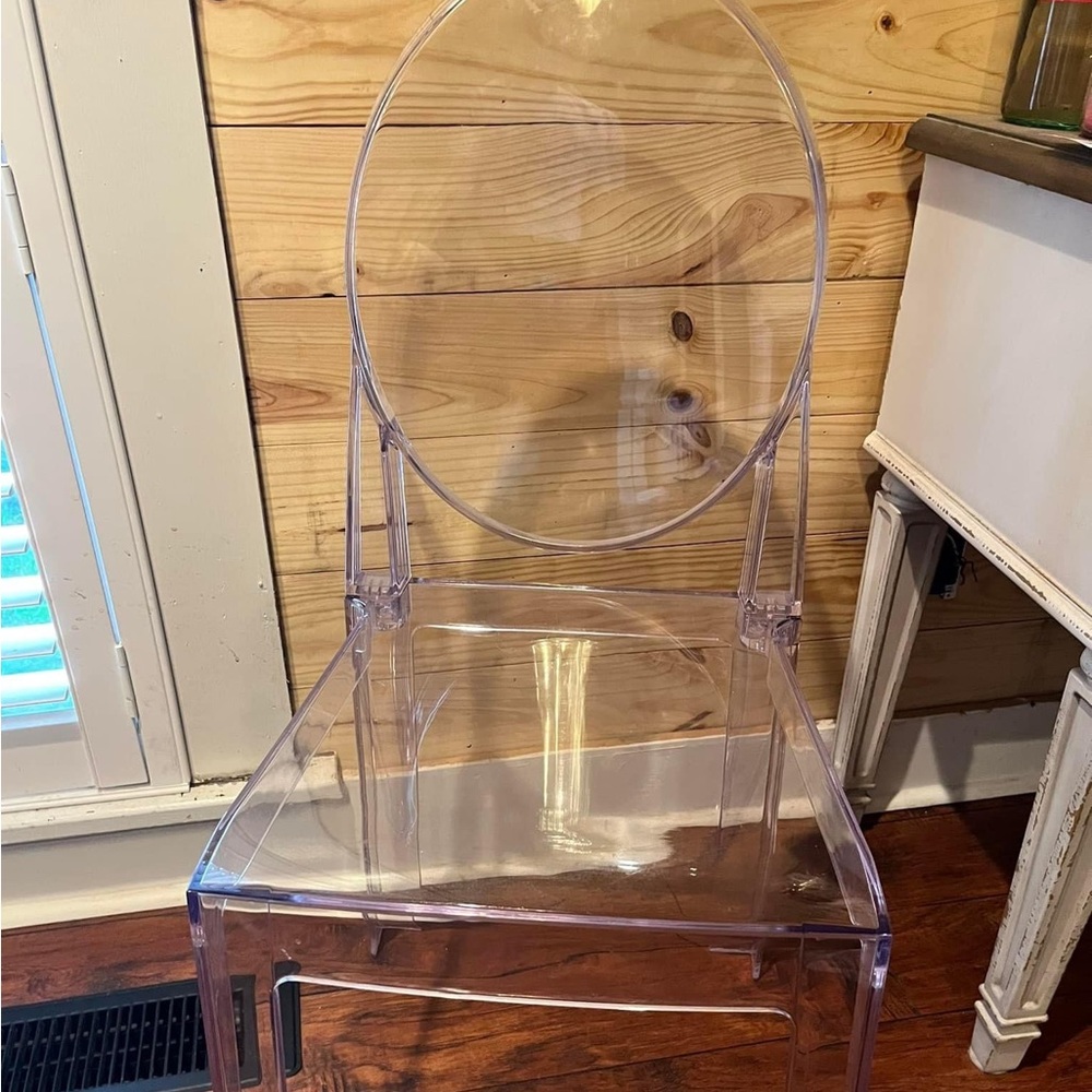 Acrylic chair